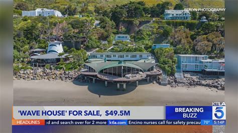 Iconic ‘Wave House’ in Malibu hits market for almost $50 million 